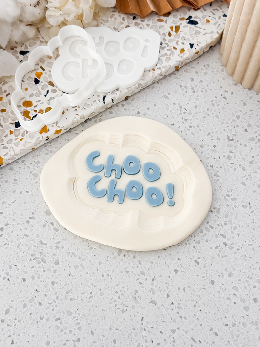Choo Choo! - Cookie Stamp and Cutter