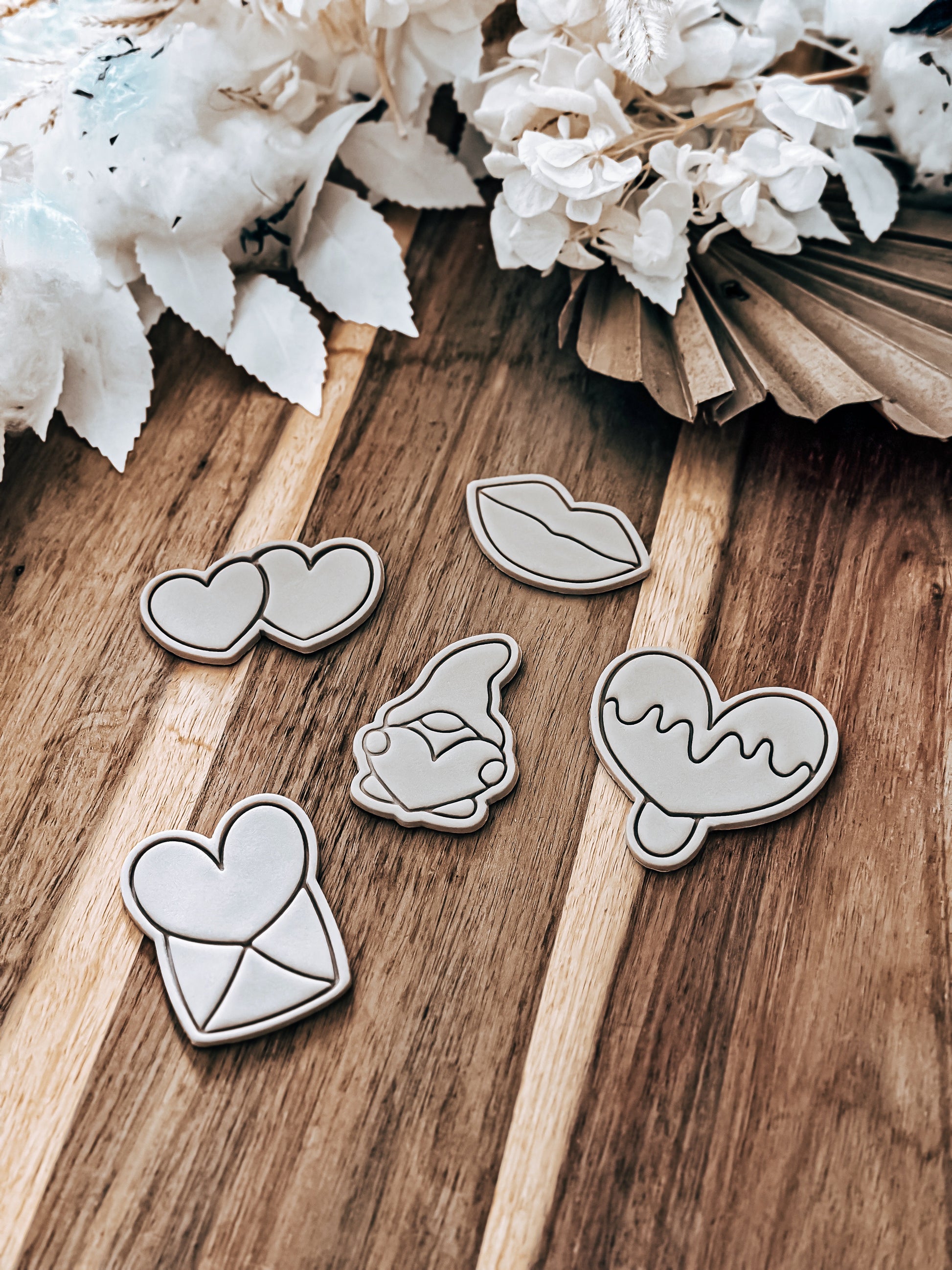 Mini Love Mail - Cookie Stamp and Cutter - Ideal for Fondant & Sugar Cookies