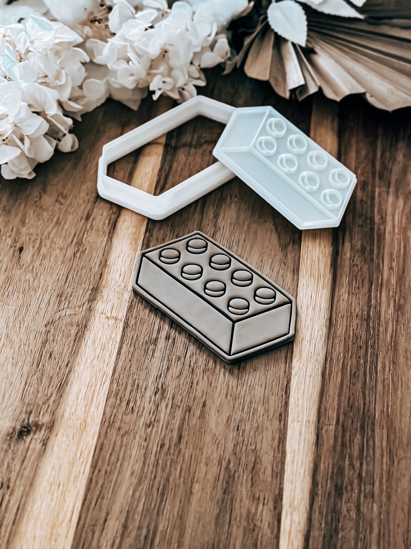 Lego Block - Cookie Stamp & Cutter