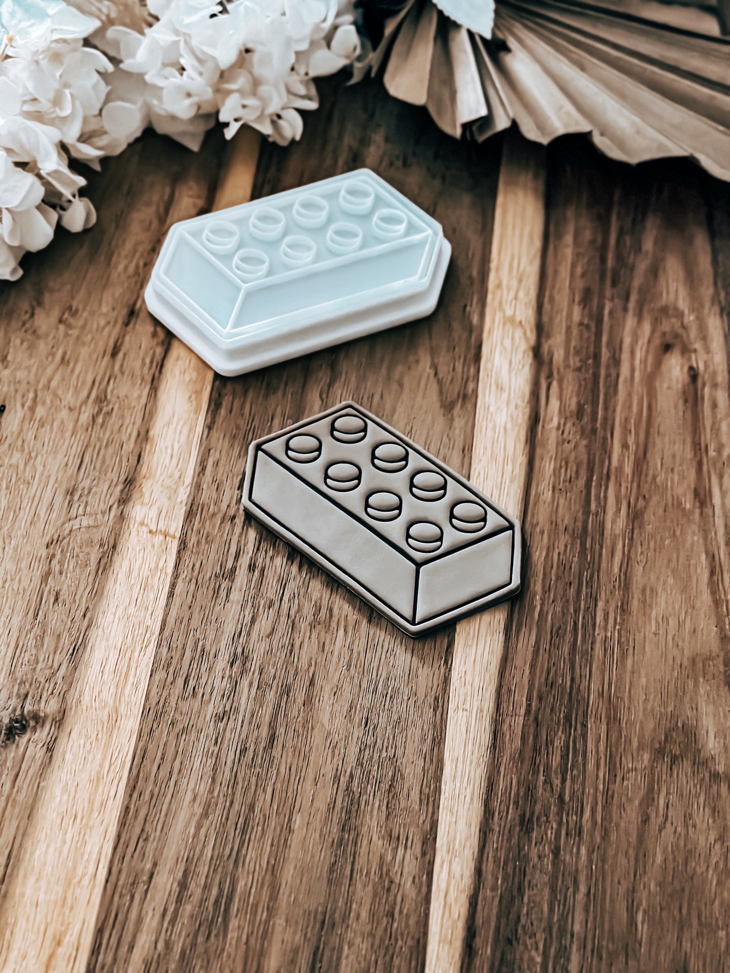 Lego Block - Cookie Stamp & Cutter