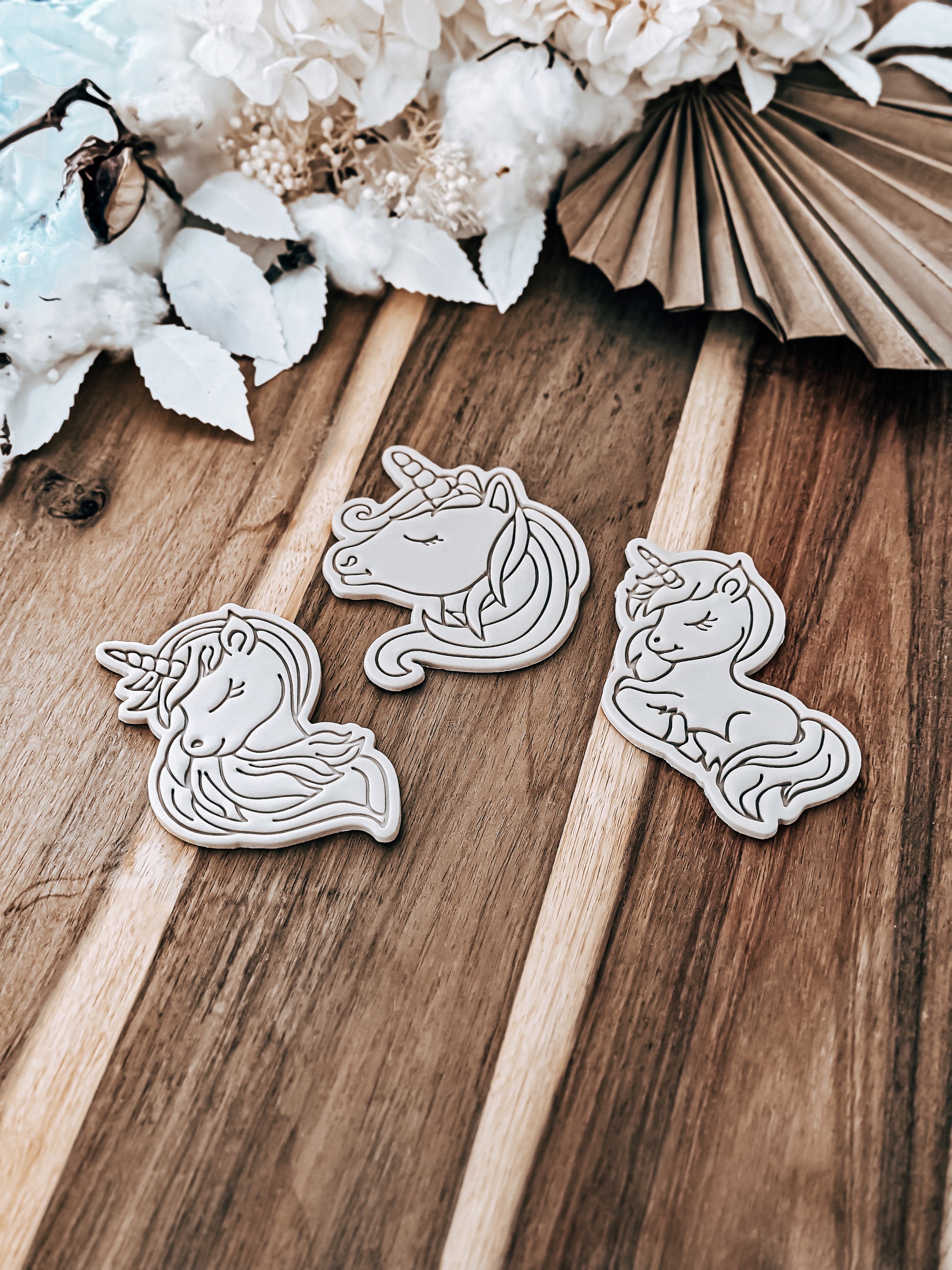 Glitter The Unicorn - Cookie Stamp & Cutter - Premium Stamp & Cutter from O'Khach Baking Supplies - Just $20.00! Shop now at O'Khach Baking Supplies