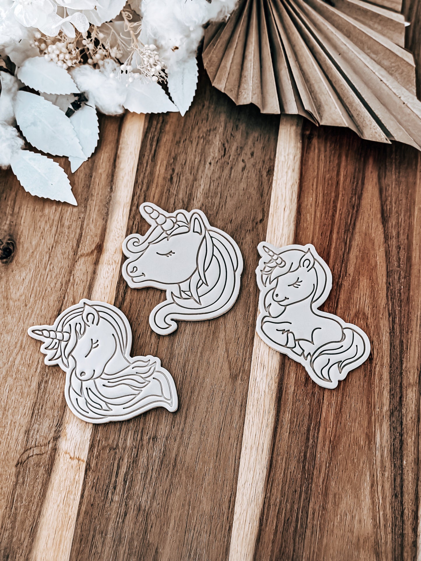 Glitter The Unicorn - Cookie Stamp & Cutter - Premium Stamp & Cutter from O'Khach Baking Supplies - Just $20.00! Shop now at O'Khach Baking Supplies