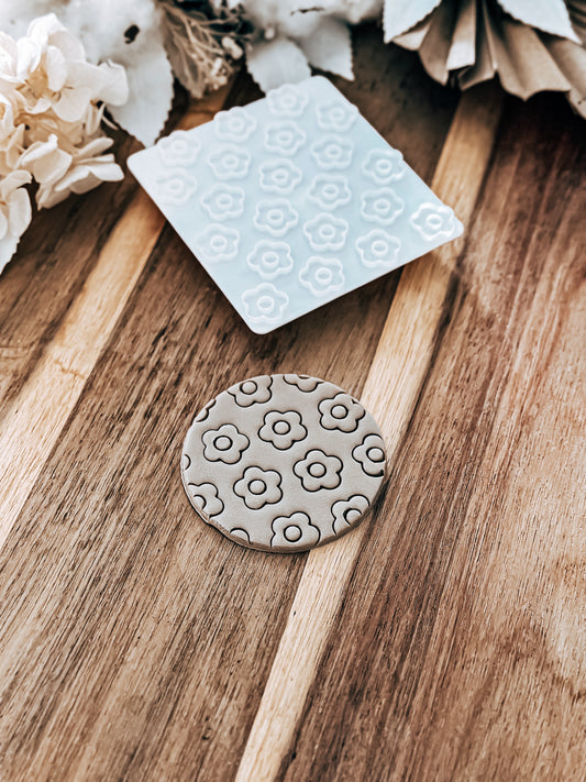 Daisy Pattern - Cookie Stamp