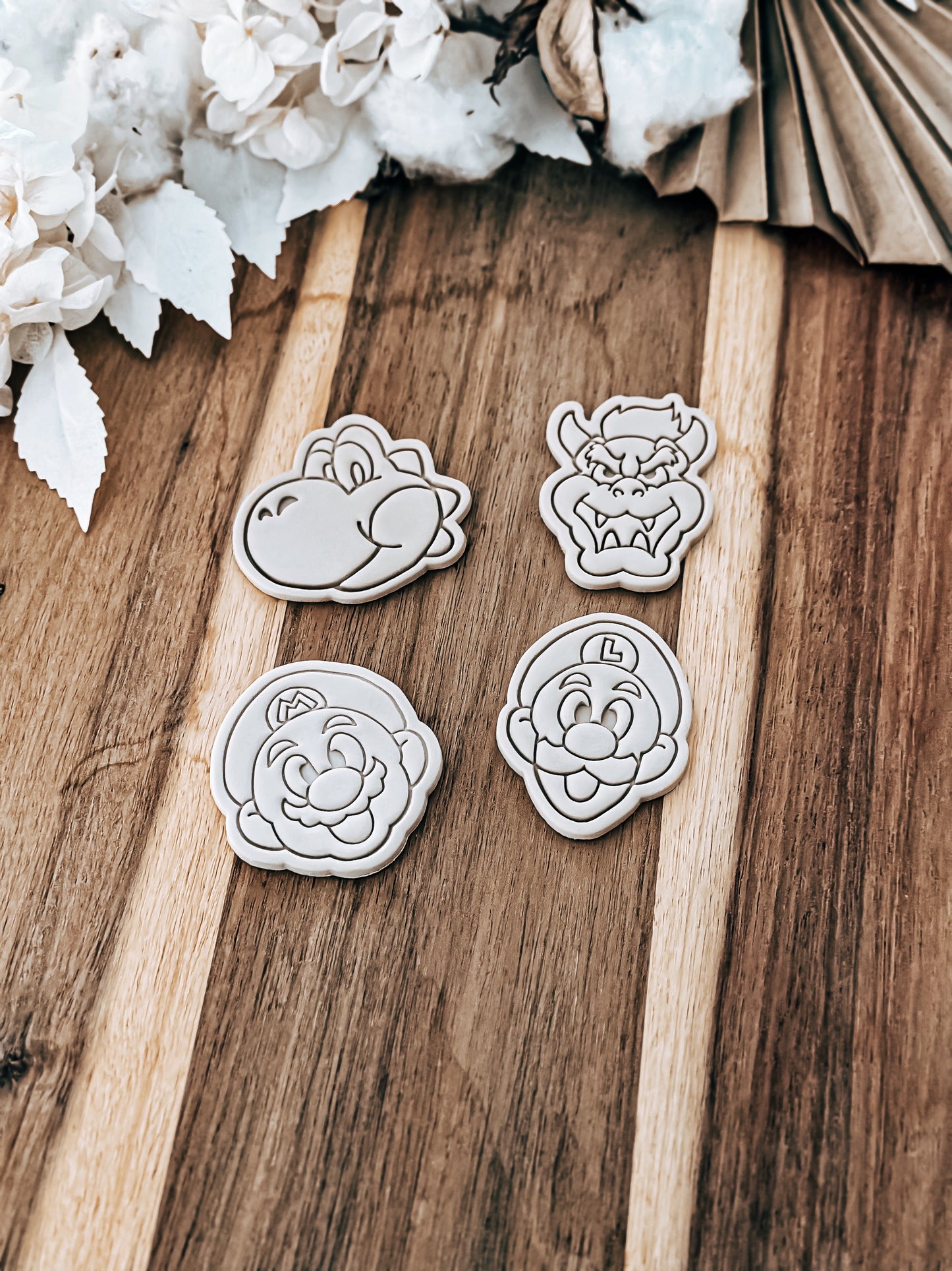 Mini Super Mario - Cookie Stamp & Cutters Fondant & Sugar Cookies