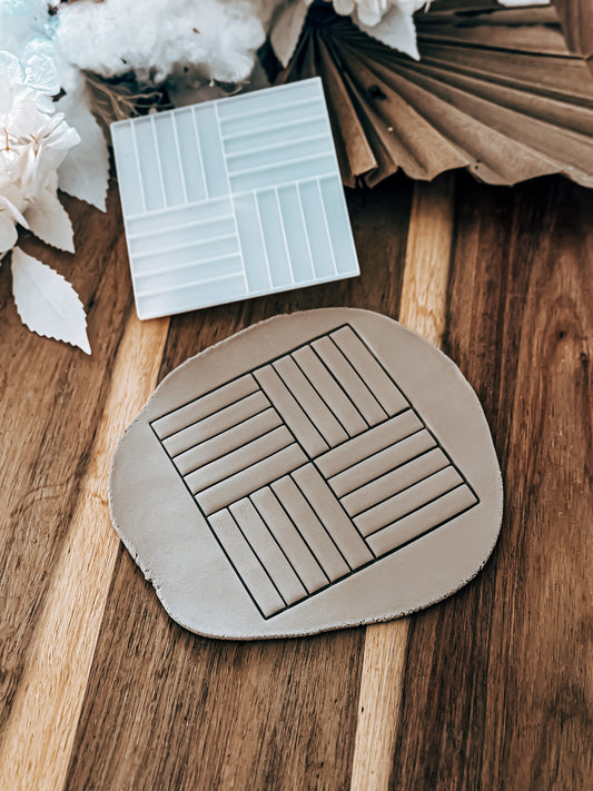 Rectangle Tile Pattern - Cookie Stamp
