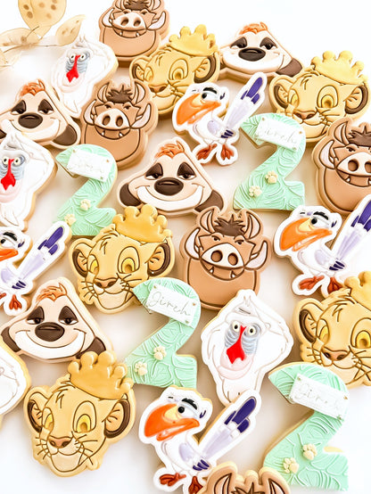 Wise Jungle Monkey Stamp and Cutter - Perfect for Fondant & Sugar Cookies