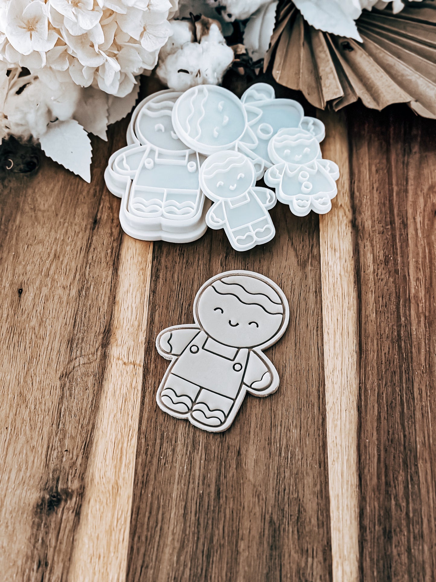 Ginger Family Range  - Cookie Stamp - Fondant & Sugar Cookies