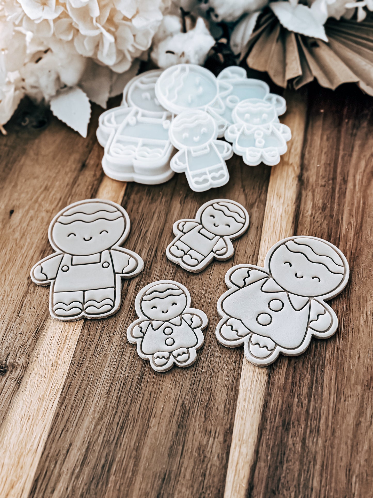 Ginger Family Range  - Cookie Stamp - Fondant & Sugar Cookies