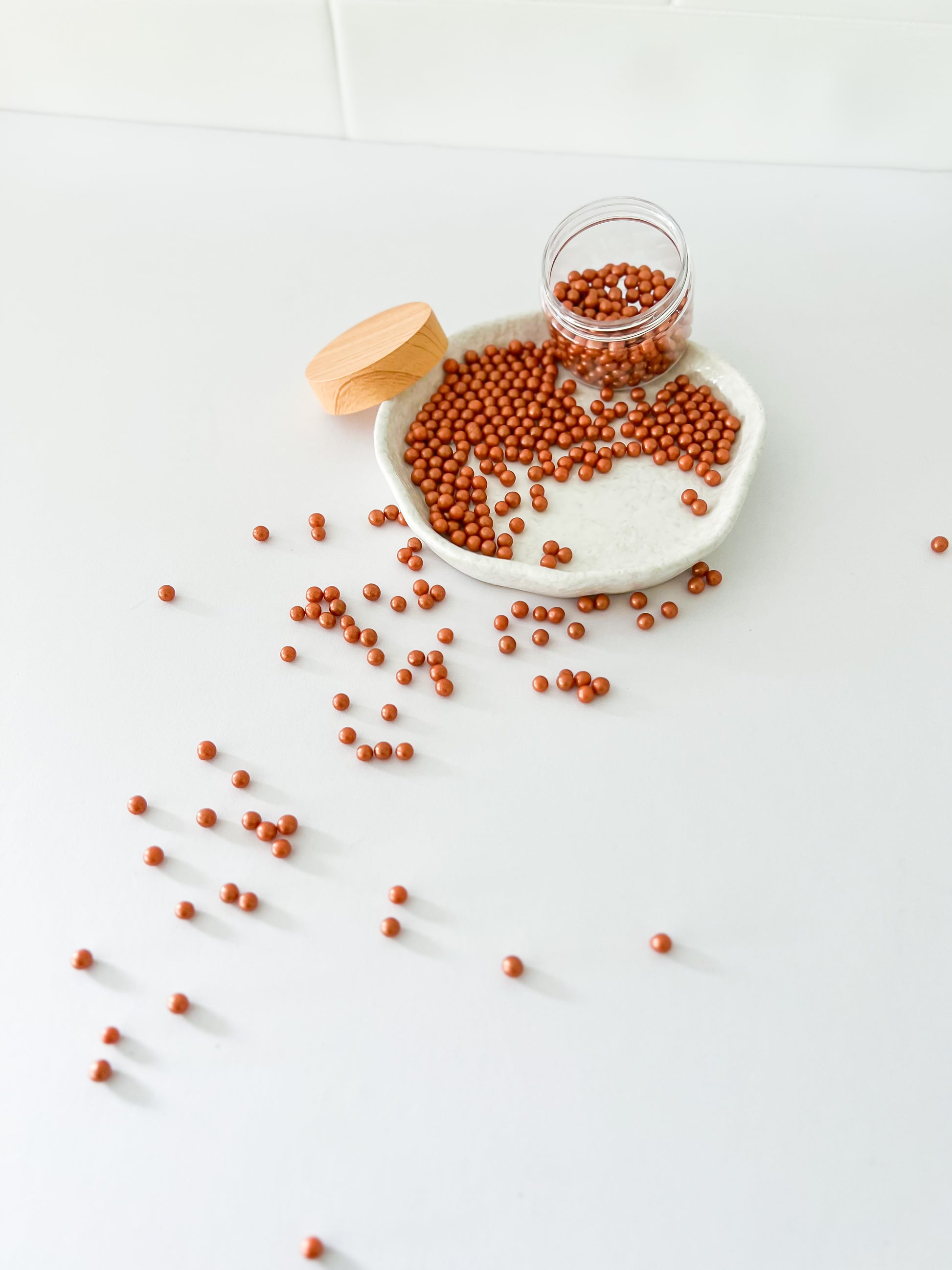 Matte Bronze – Edible Sprinkles for Cakes, Cookies & Cupcakes