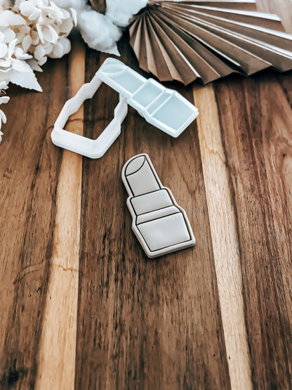 Lipstick - Cookie Stamp and Cutter - Fondant & Sugar Cookies