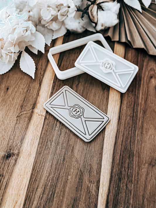 Magic Mail - Cookie Stamp & Cutter - Fondant & Sugar Cookies
