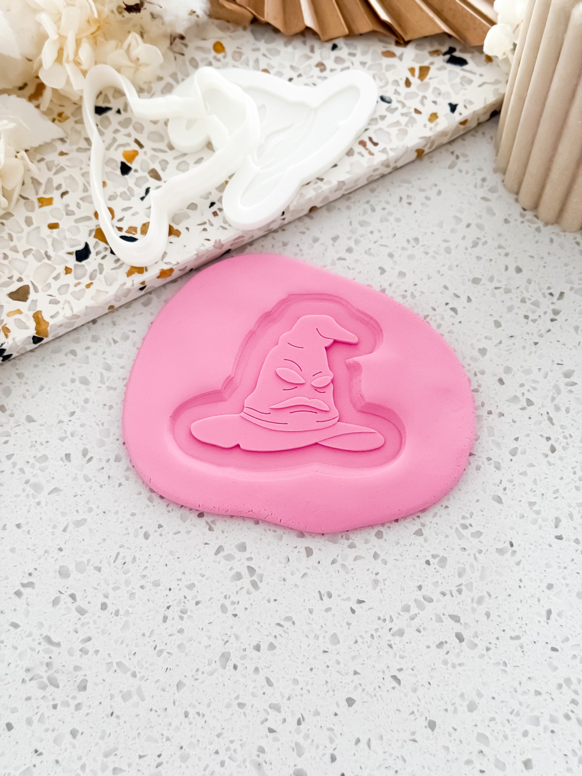 Magical Hat Stamp & Cutter - Perfect for Fondant & Sugar Cookies