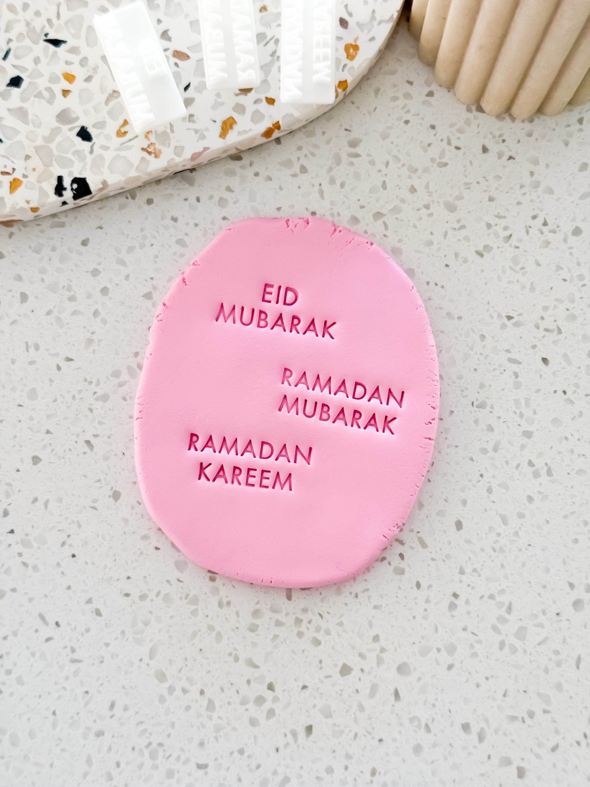 Mini Ramadan Script Stamps - Perfect for Fondant, Sugar Cookies ...