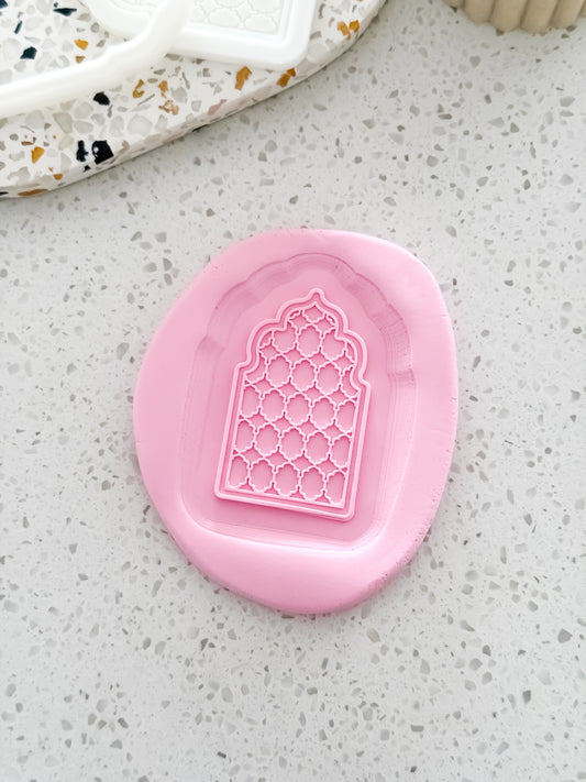 Moroccan Arch Stamp & Cutter - Perfect for Fondant & Sugar Cookies