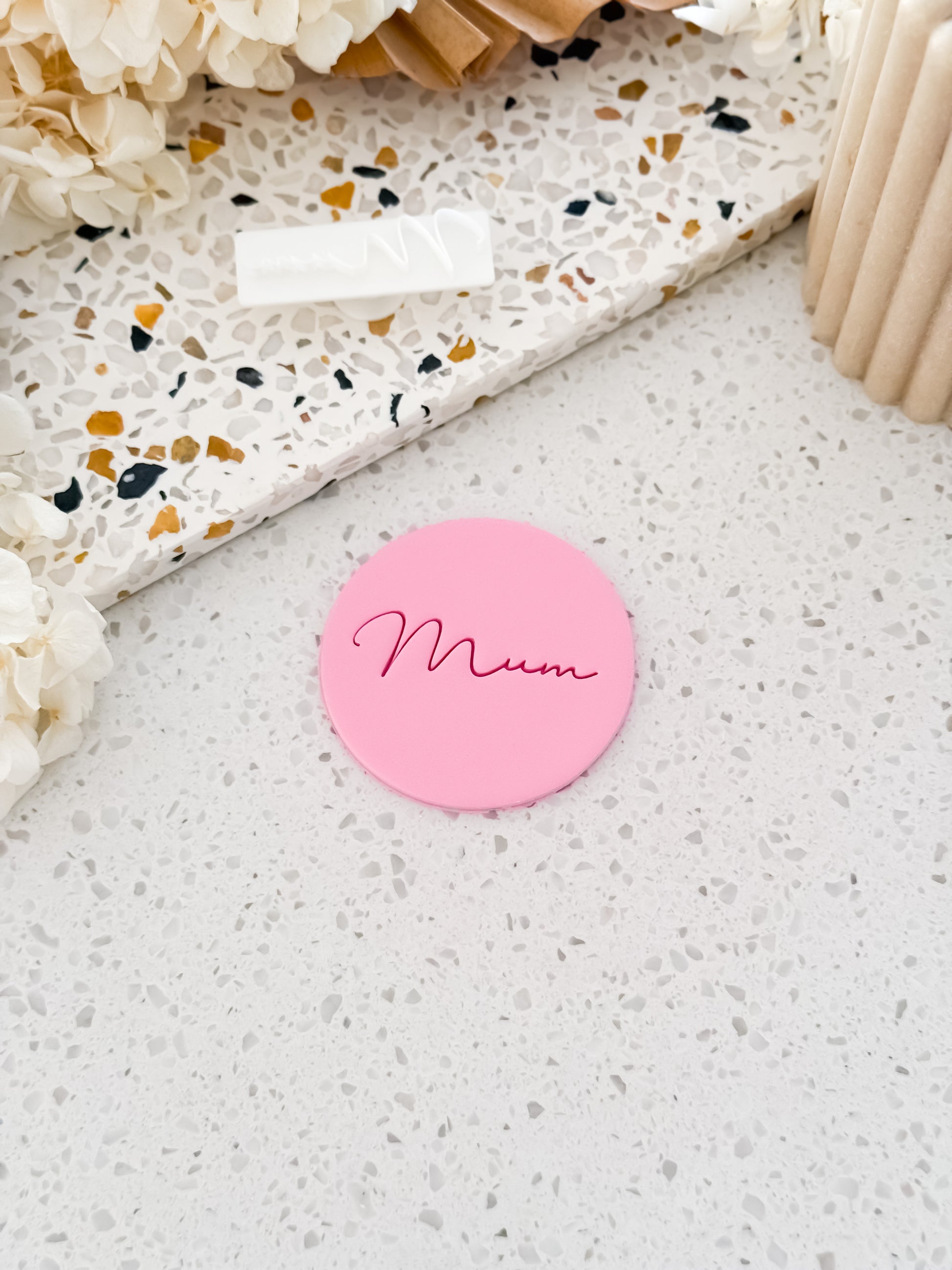 Mum Stamp - Perfect for Fondant, Sugar Cookies & Baking