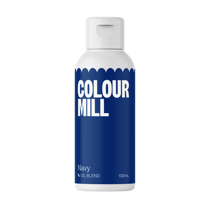 Navy - Oil-Based Food Colouring Dye (Colour Mill).