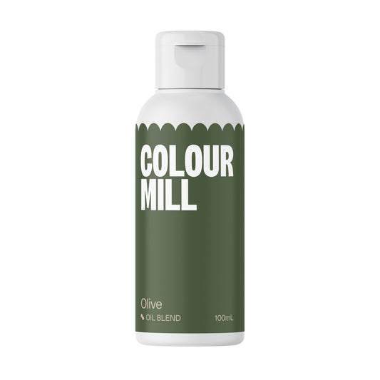 Olive - Oil-Based Food Colouring Dye (Colour Mill).