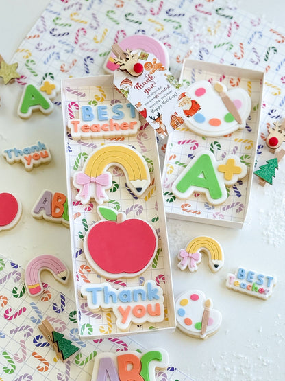 Mini A+ - Cookie Stamp and Cutter