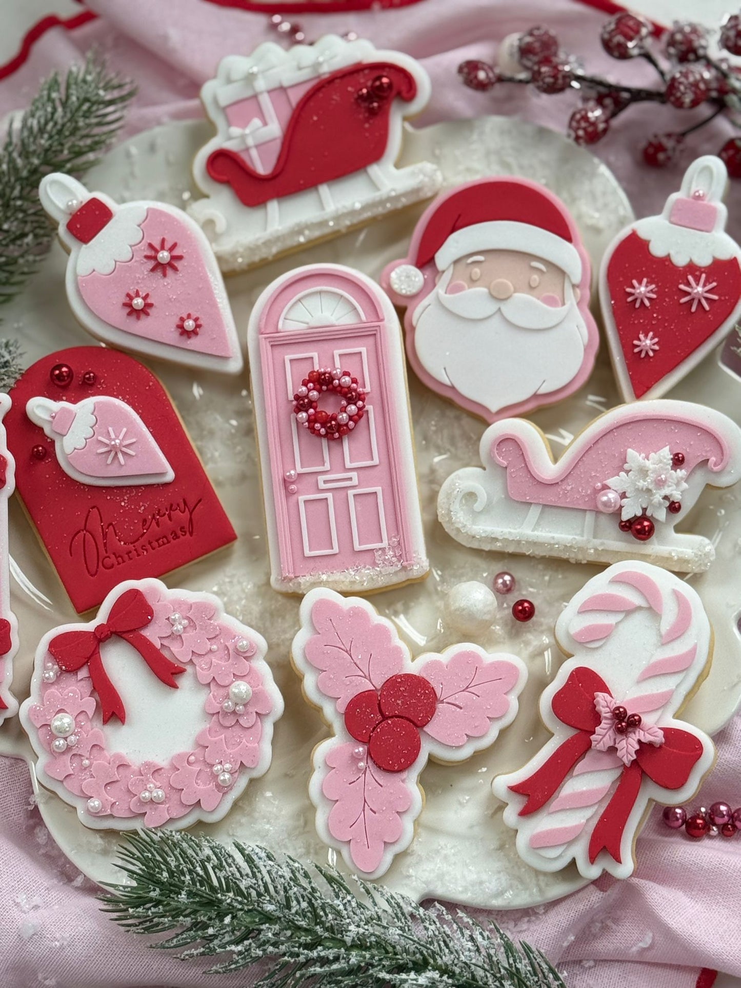 Point Bauble (Stars) - Cookie Stamp and Cutter