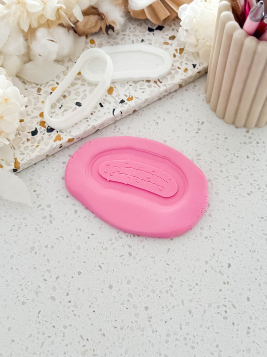 Pickle Stamp & Cutter - Perfect for Fondant & Sugar Cookies