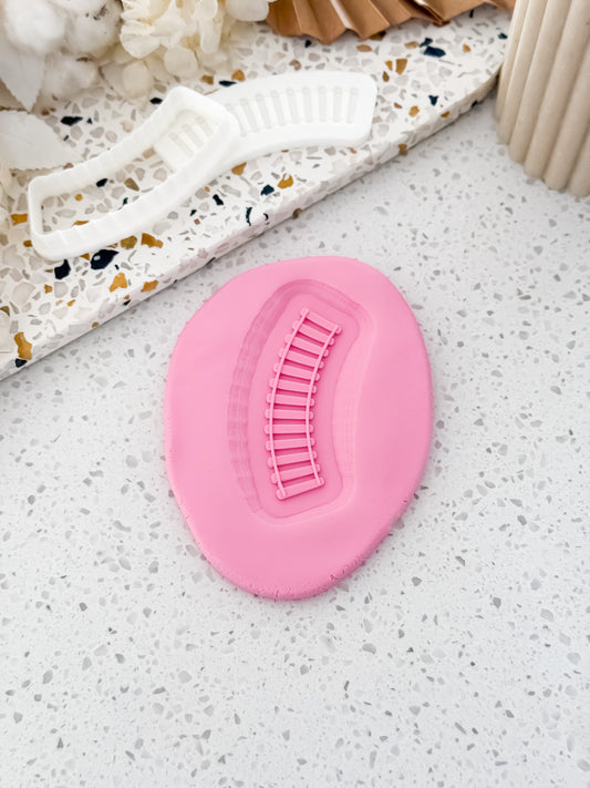 Railway Track Stamp & Cutter - Perfect for Fondant & Sugar Cookies
