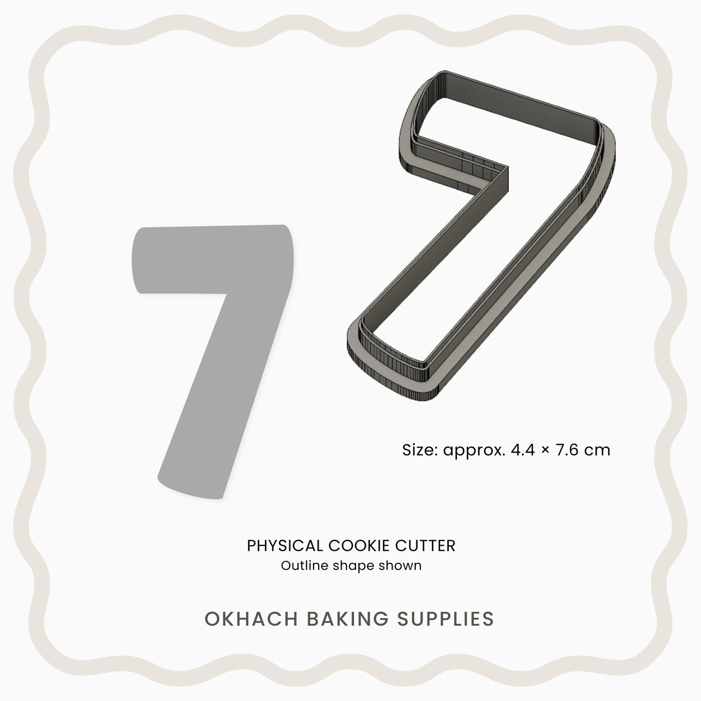 Numbers 0-9 (Caterpillar) - Cookie Cutter