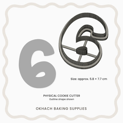 Numbers 0-9 (Caterpillar) - Cookie Cutter