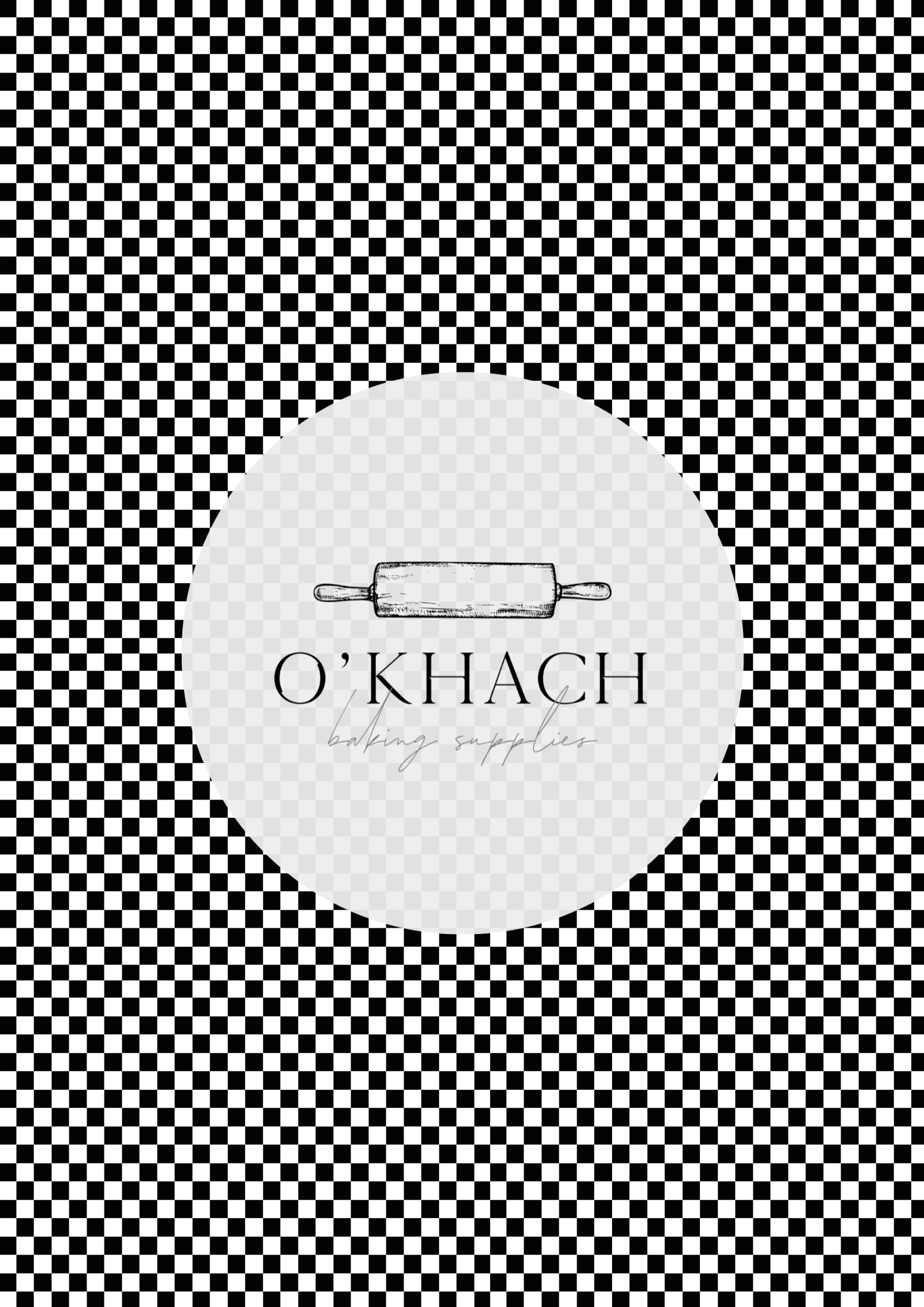 Checkerboard Pattern 3 - Edible Image - Premium Edible Image from O'Khach Baking Supplies - Just $16.99! Shop now at O'Khach Baking Supplies