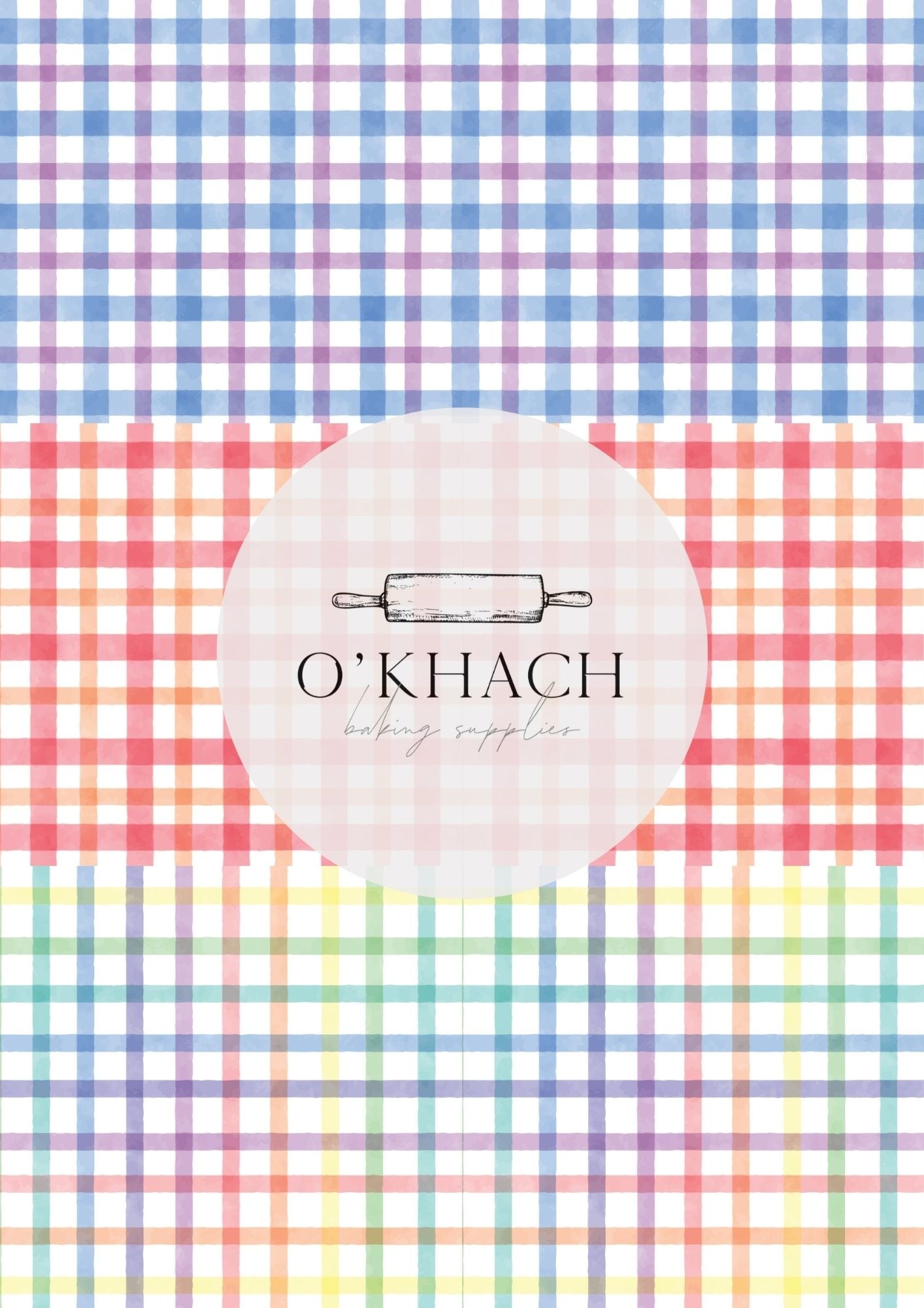 Easter Pattern No.89 - Digital Edible Image for Cakes & Cookies