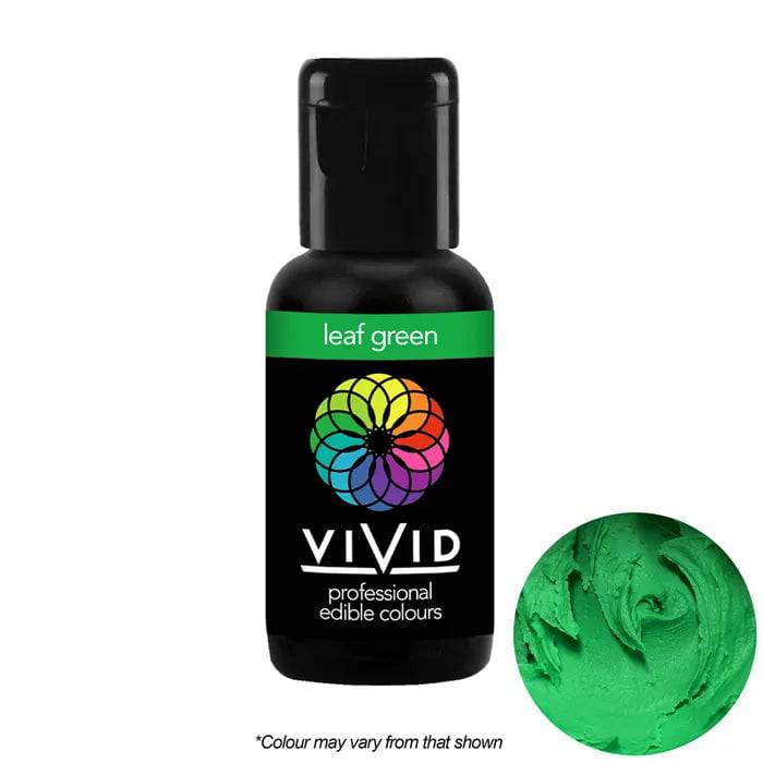 Leaf Green - Gel Colour 21g | Vivid Professional - O'Khach Baking Supplies