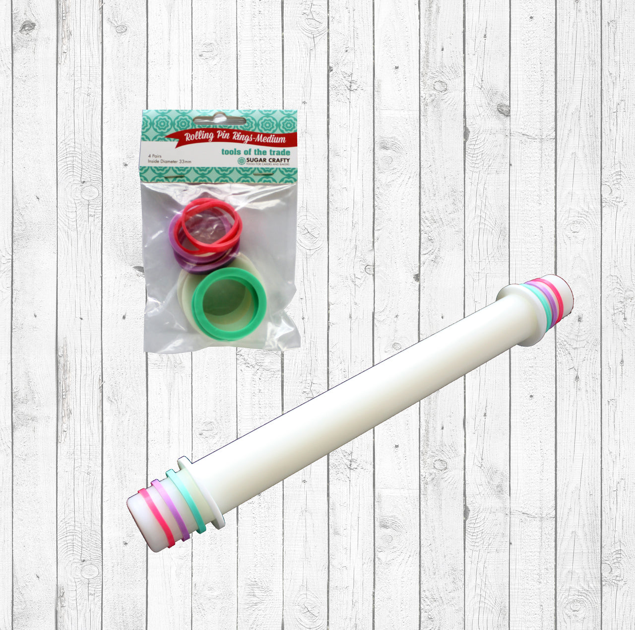 Rolling Pin Rings (Medium) - by Sugar Crafty