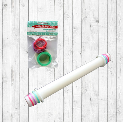 Rolling Pin Rings (Medium) - by Sugar Crafty