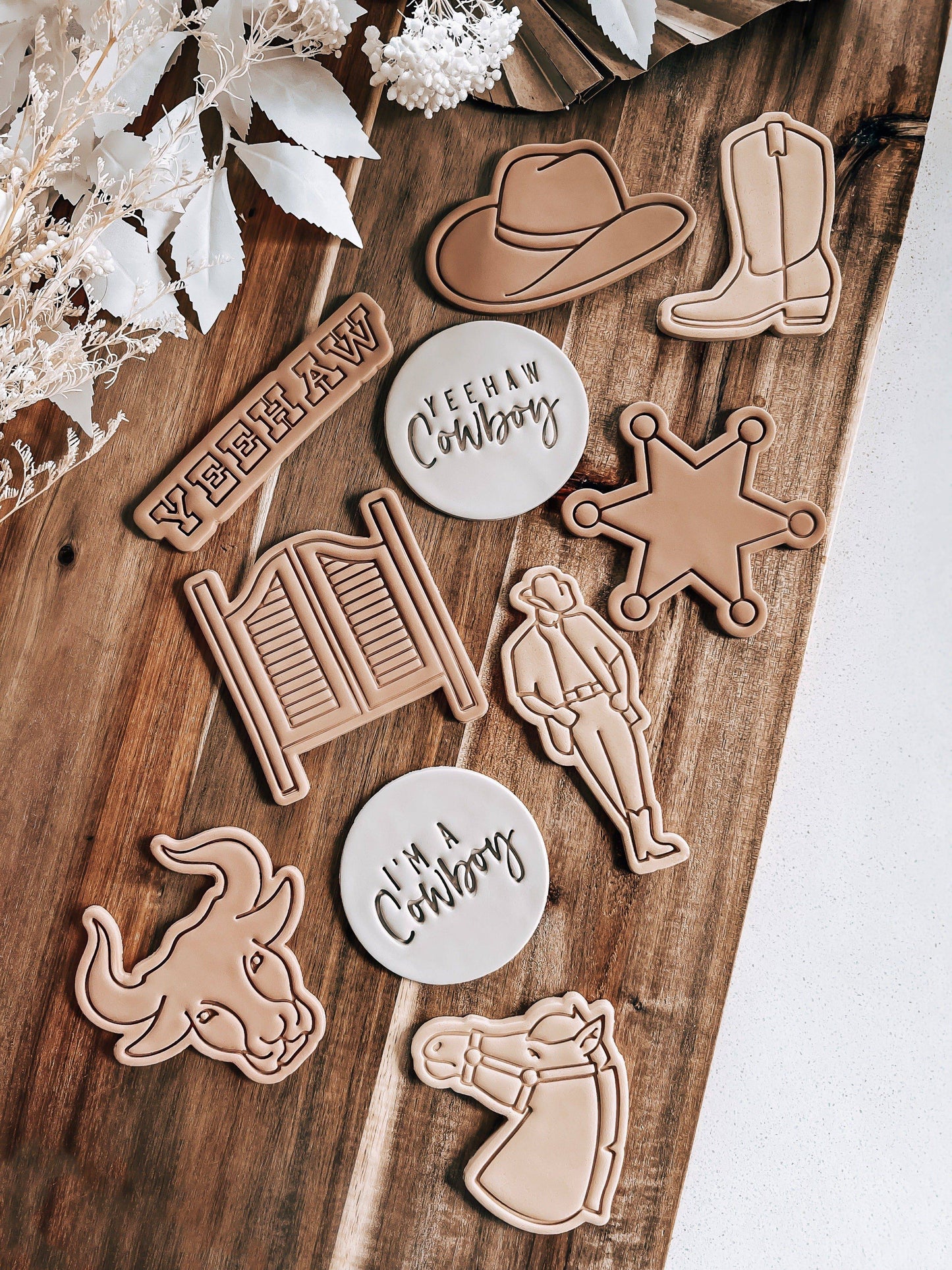 Boot (Cowboy) - Cookie Stamp and Cutter - O'Khach Baking Supplies