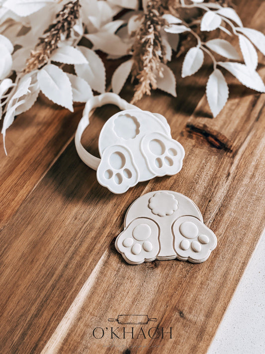 Bunny Bum 'Up' Cookie Stamp and Cutter - O'Khach Baking Supplies