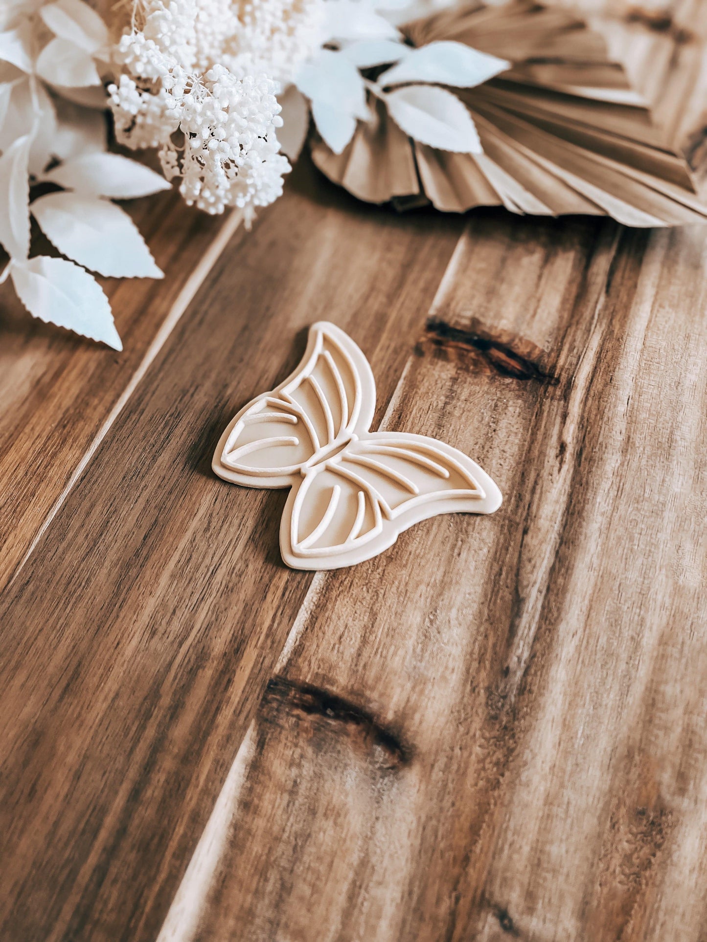 Butterfly 'UP' Cookie Stamp and Cutter - O'Khach Baking Supplies