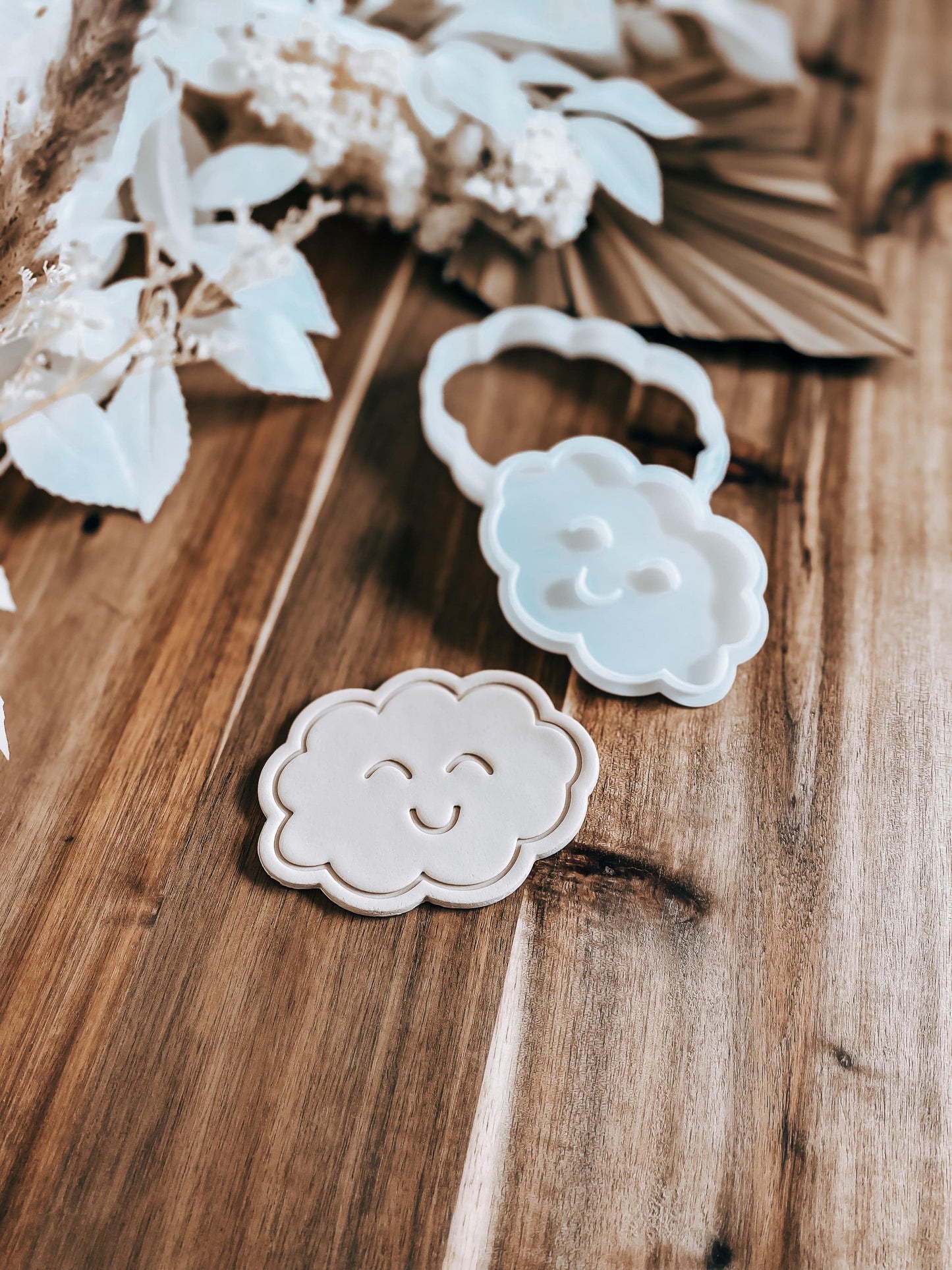 Cloud Cookie Stamp and Cutter - O'Khach Baking Supplies