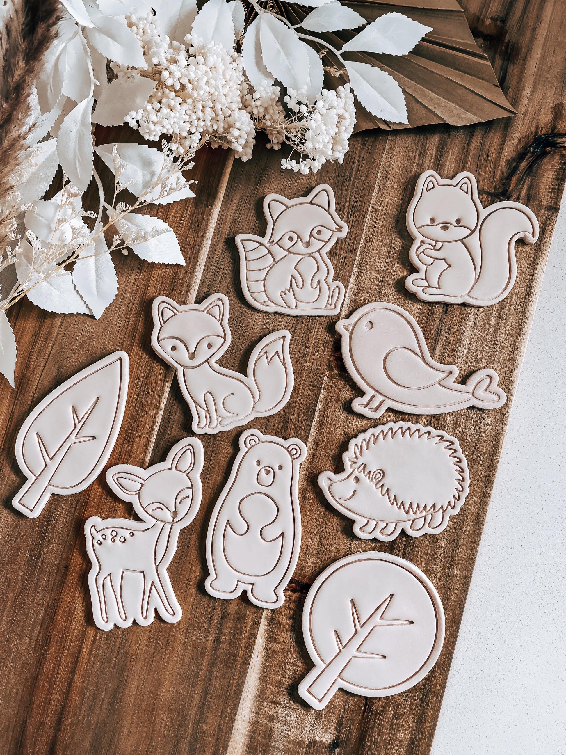 Deer Cookie Stamp and Cutter - O'Khach Baking Supplies