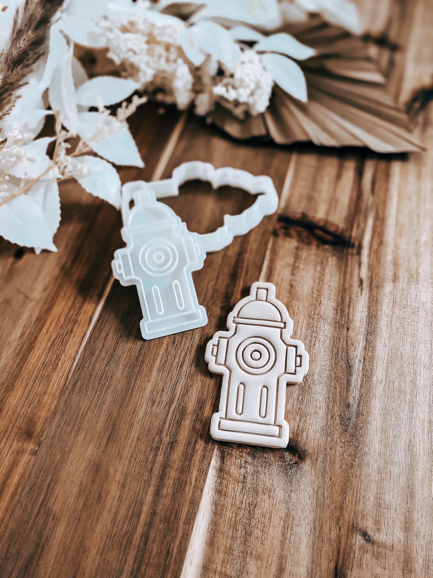 Fire Hydrant Cookie Cutter and Stamp - O'Khach Baking Supplies