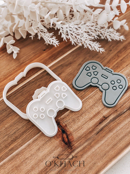 Game Controller Cookie Stamp and Cutter - O'Khach Baking Supplies