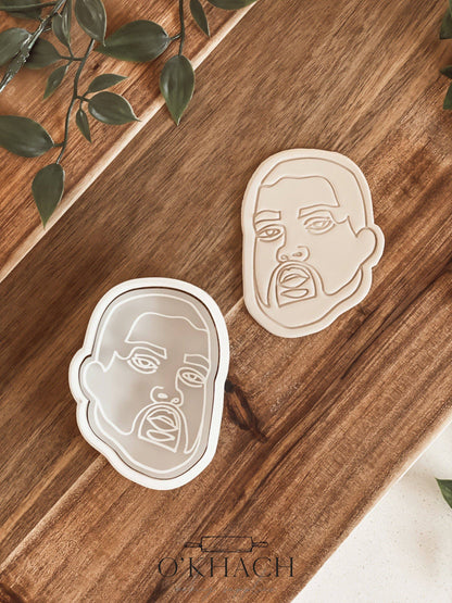 Kanye Stamp and Cutter - O'Khach Baking Supplies