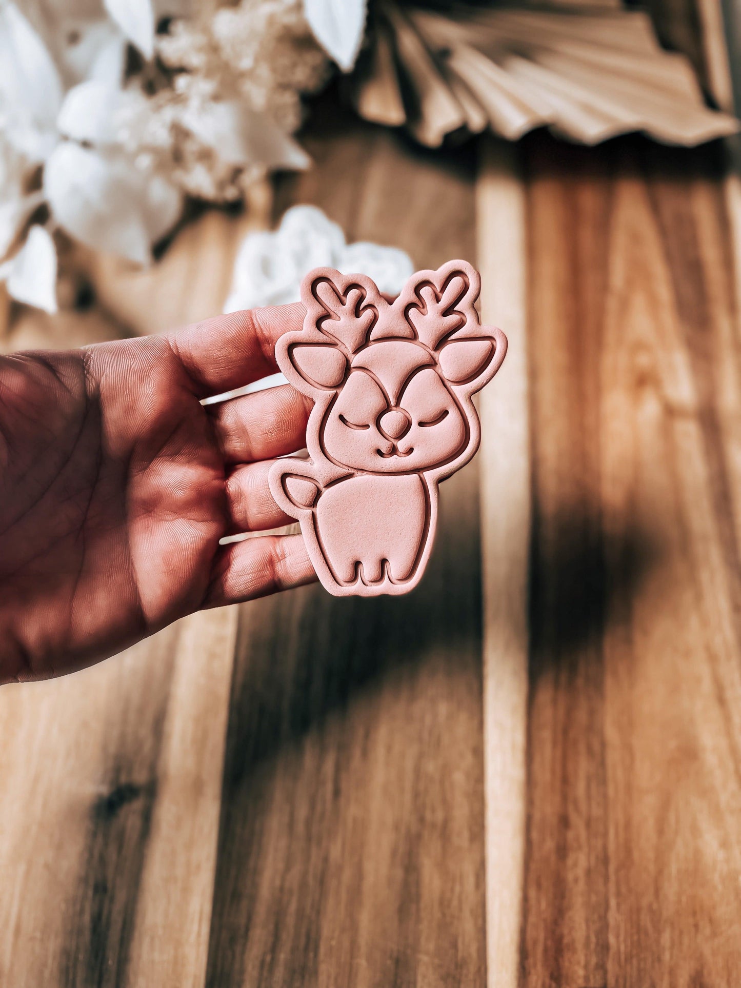 Mr Fawn - Cookie Stamp and Cutter - Fondant & Sugar Cookies