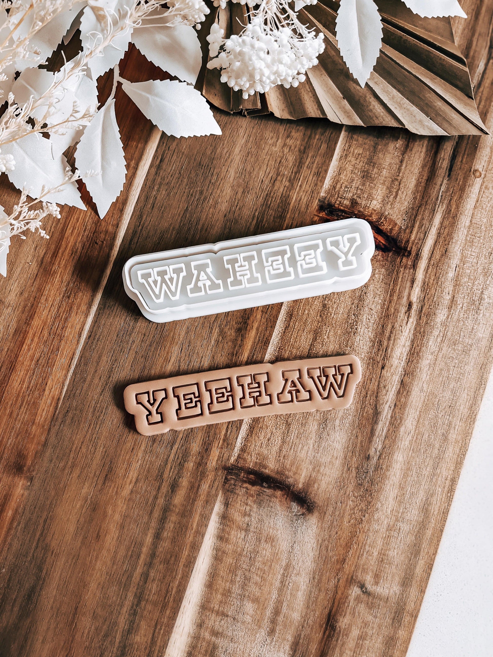 Yeehaw (Cowboy) - Cookie Stamp and Cutter - O'Khach Baking Supplies