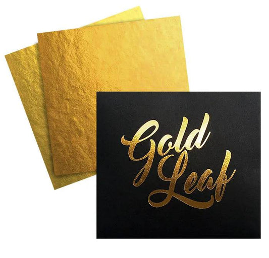 Gold Leaf 24k - 5 Sheets - O'Khach Baking Supplies