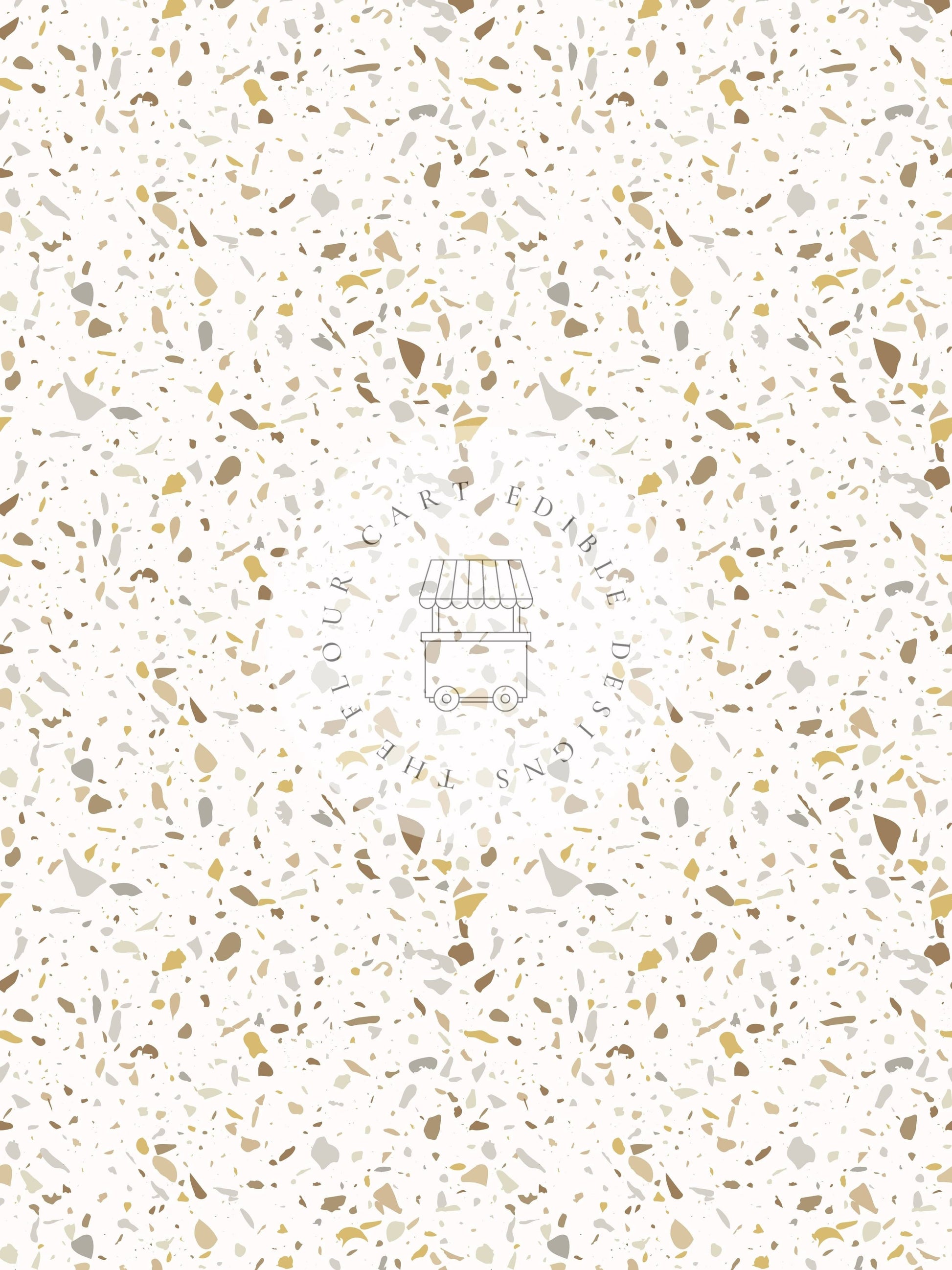 Terrazzo 2 - Edible Image - O'Khach Baking Supplies