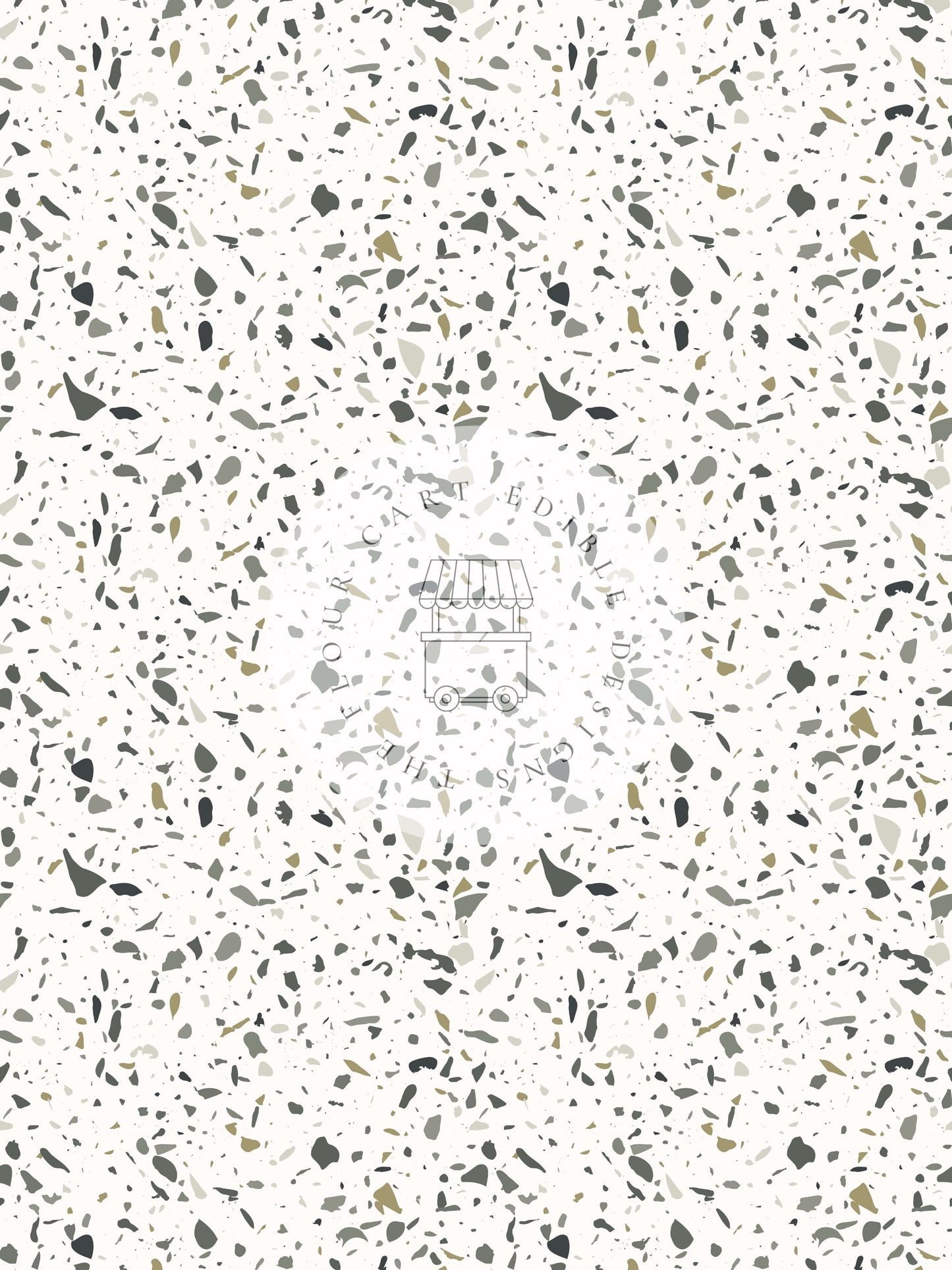 Terrazzo 4 - Edible Image - O'Khach Baking Supplies