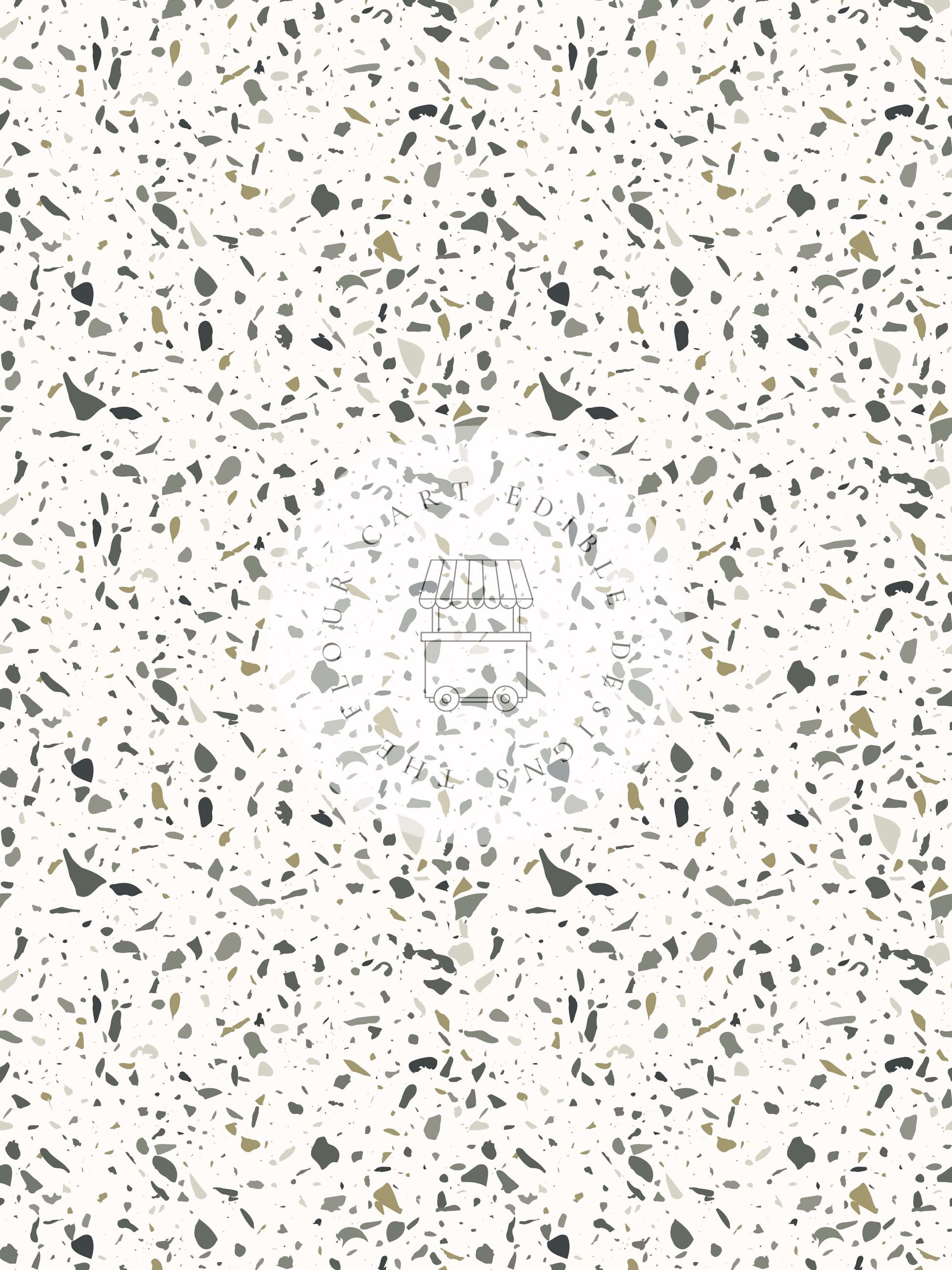 Terrazzo 4 - Edible Image - O'Khach Baking Supplies