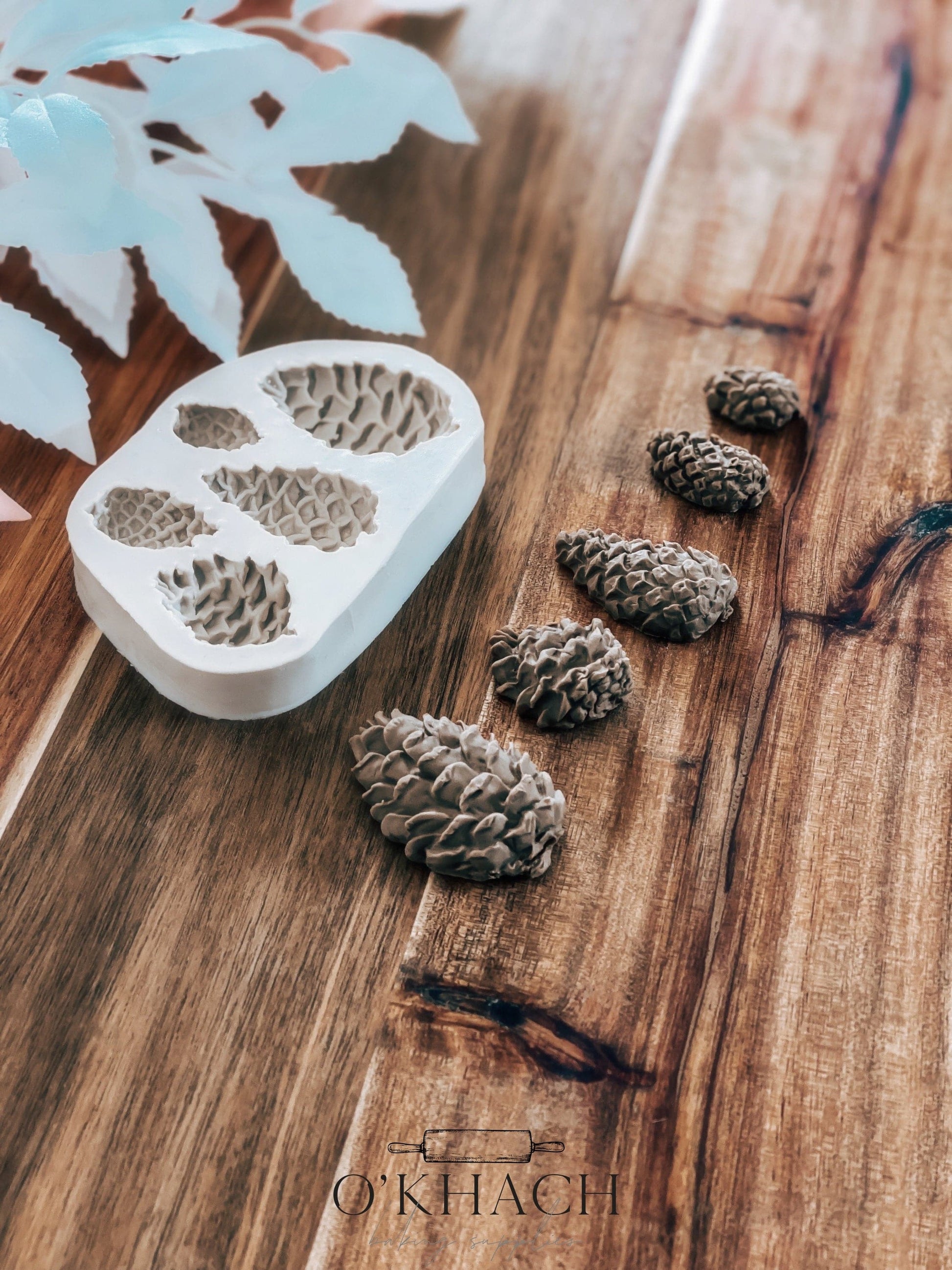 Pine Cones Silicone Mould - O'Khach Baking Supplies