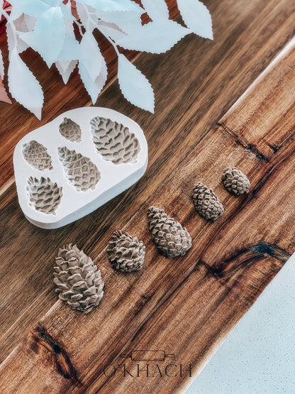 Pine Cones Silicone Mould - O'Khach Baking Supplies