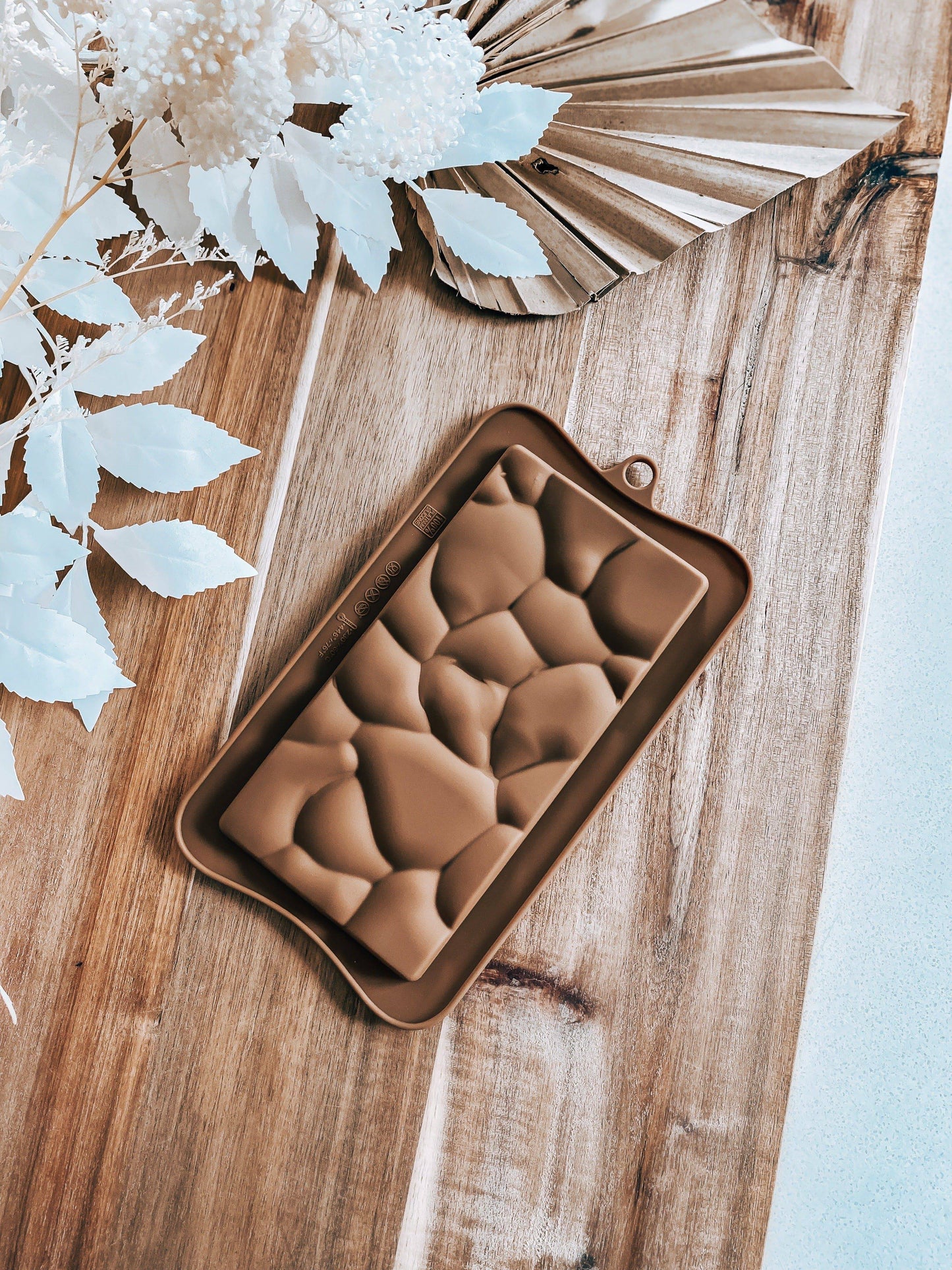 Stone - Chocolate Silicone Mould - O'Khach Baking Supplies