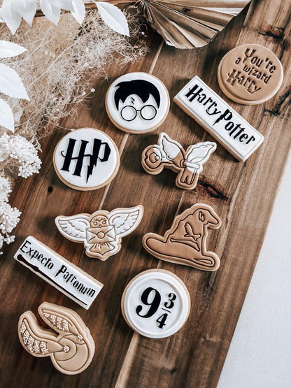 9 3/4 (Harry Potter) 'Up' - Cookie Stamp - O'Khach Baking Supplies